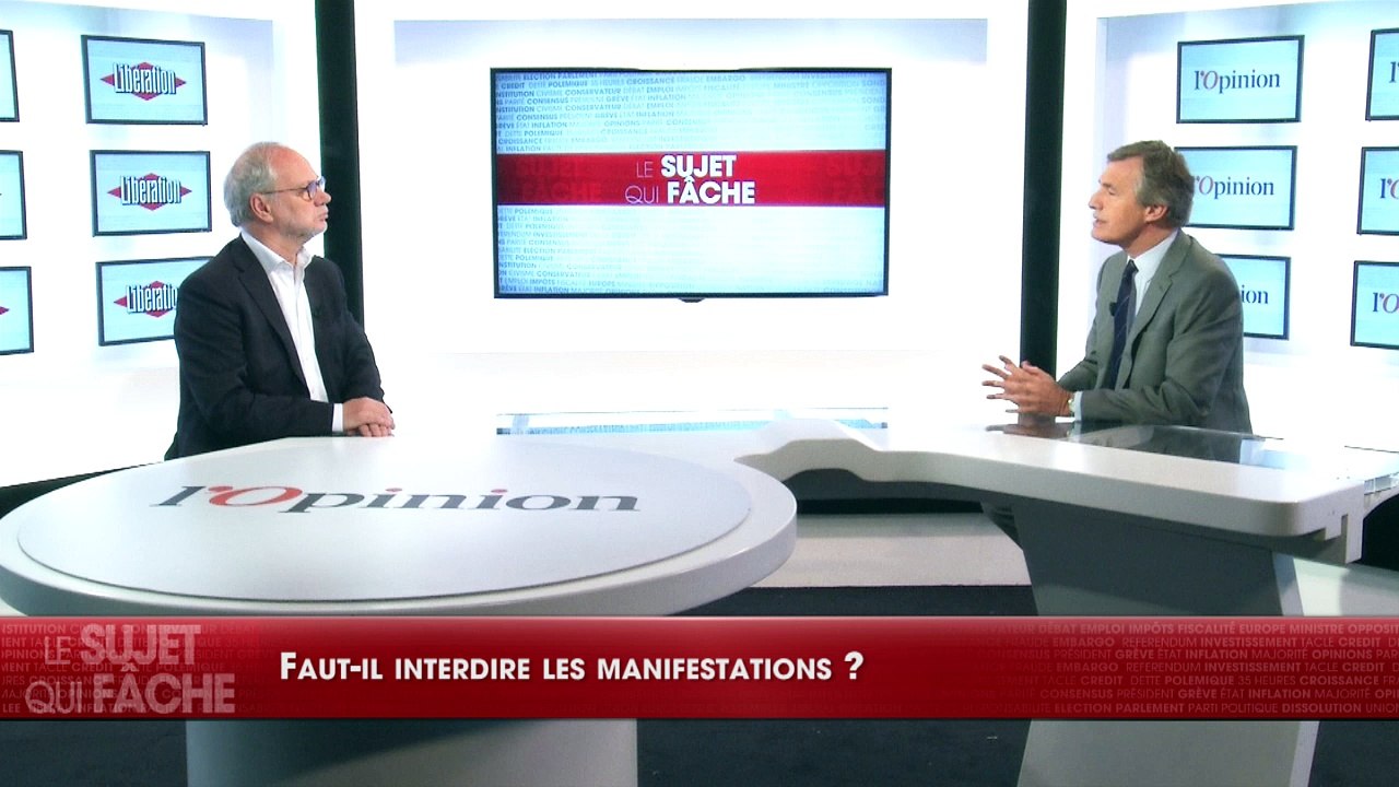 Duel Beytout/Joffrin : Faut-il interdire les manifestations ?