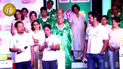 LAUNCH OF 'BE THE CHANGE' WITH RANDEEP HOODA, MARY KOM, ONLER KOM