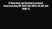 Read IP Switching and Routing Essentials: Understanding RIP OSPF BGP MPLS CR-LDP and RSVP-TE