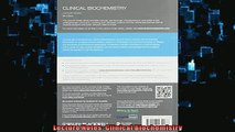 EBOOK ONLINE  Lecture Notes Clinical Biochemistry  DOWNLOAD ONLINE