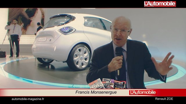 La Renault ZOE Preview au Mondial de Paris 2010