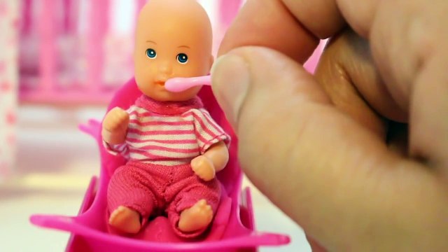 Real Life Baby Doll Toy Eating&Doctor Syringe Funny Video Toys-My Disney Toys