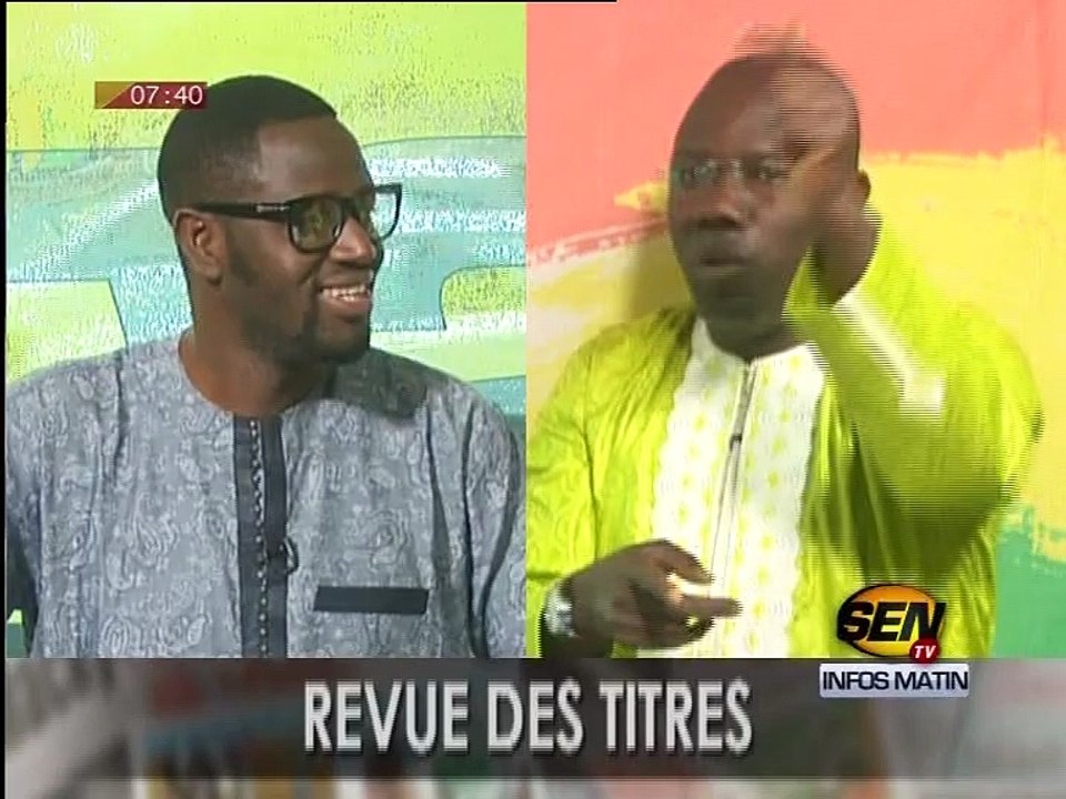 Revue de presse de Ahmed Aïdara du 17 juin 2016