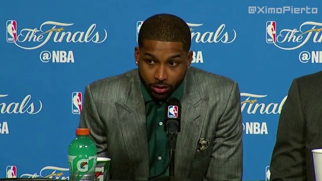 LeBron, Kyrie & Tristan Postgame Interview #3 Warriors vs Cavaliers Game 6 2016 NBA Finals