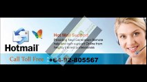 Hotmail Tech Support New Zealand Number +64-92-805567