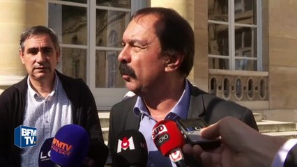 Loi Travail: Martinez demande à "suspendre le débat parlementaire"