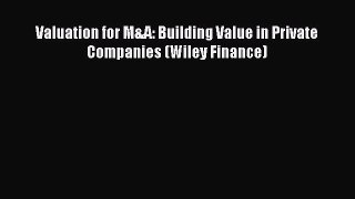 [PDF] Valuation for M&A: Building Value in Private Companies (Wiley Finance) Download Full