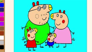 Peppa Pig Coloring Pages for Kids ► Peppa Pig Coloring Games ►