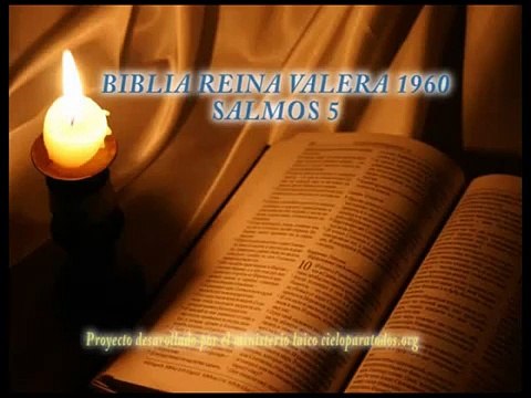 BIBLIA REINA VALERA 1960 SALMOS 5
