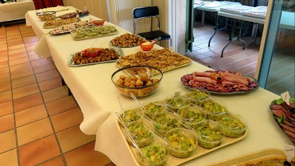 Réception de la 4ème compagnie du 21e RIMa à BAGNOLS EN FORET