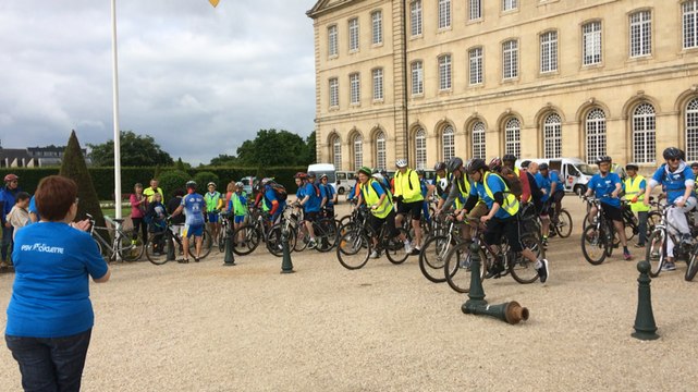 Psycyclette : 53 coureurs au départ de Caen