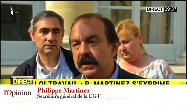 Philippe Martinez (CGT): «Si le texte ne bouge pas, notre position avant l'été ne changera pas après l'été»