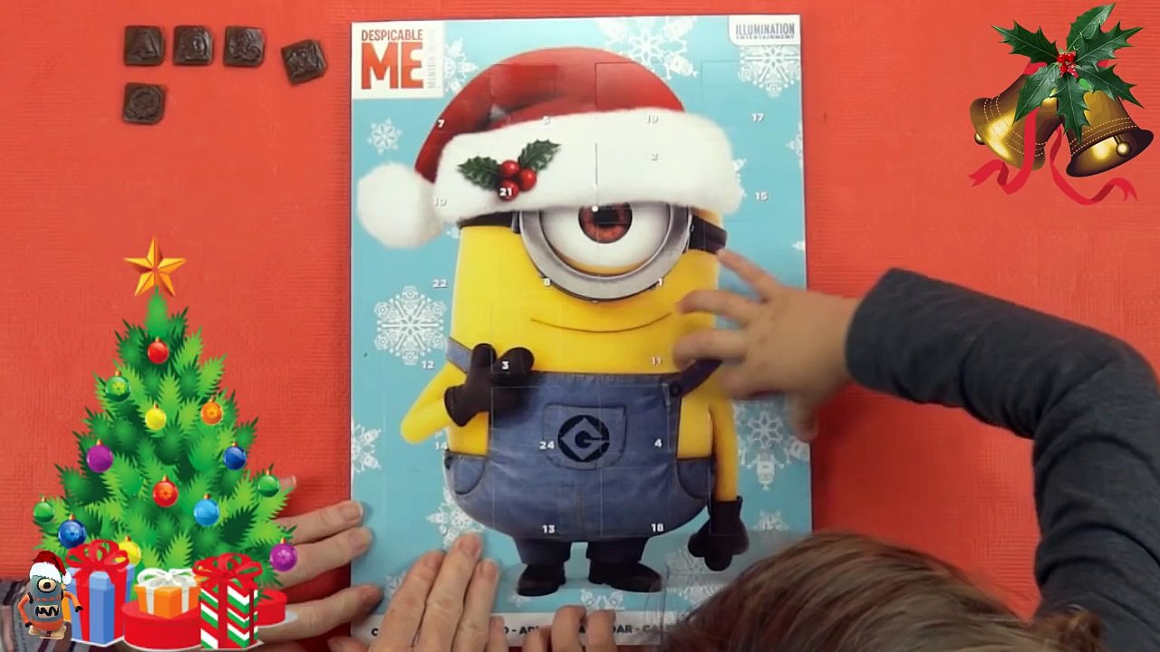 Minions Navidad Christmas Minions CALENDARIO ADVIENTO