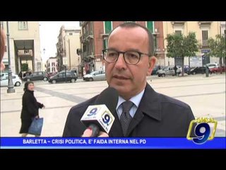 Barletta |  Crisi politica: è faida interna al Pd