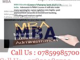 MBA Education Courses Admission Open 2016-17