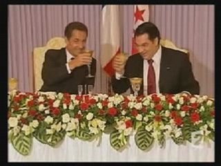 Sarkozy visite Ben Ali en Tunisie