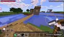 Minecraft Pocket Edition Lets Play Ep 1 / Seed hhh