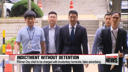 Former Oxy chief to be indicted without detention