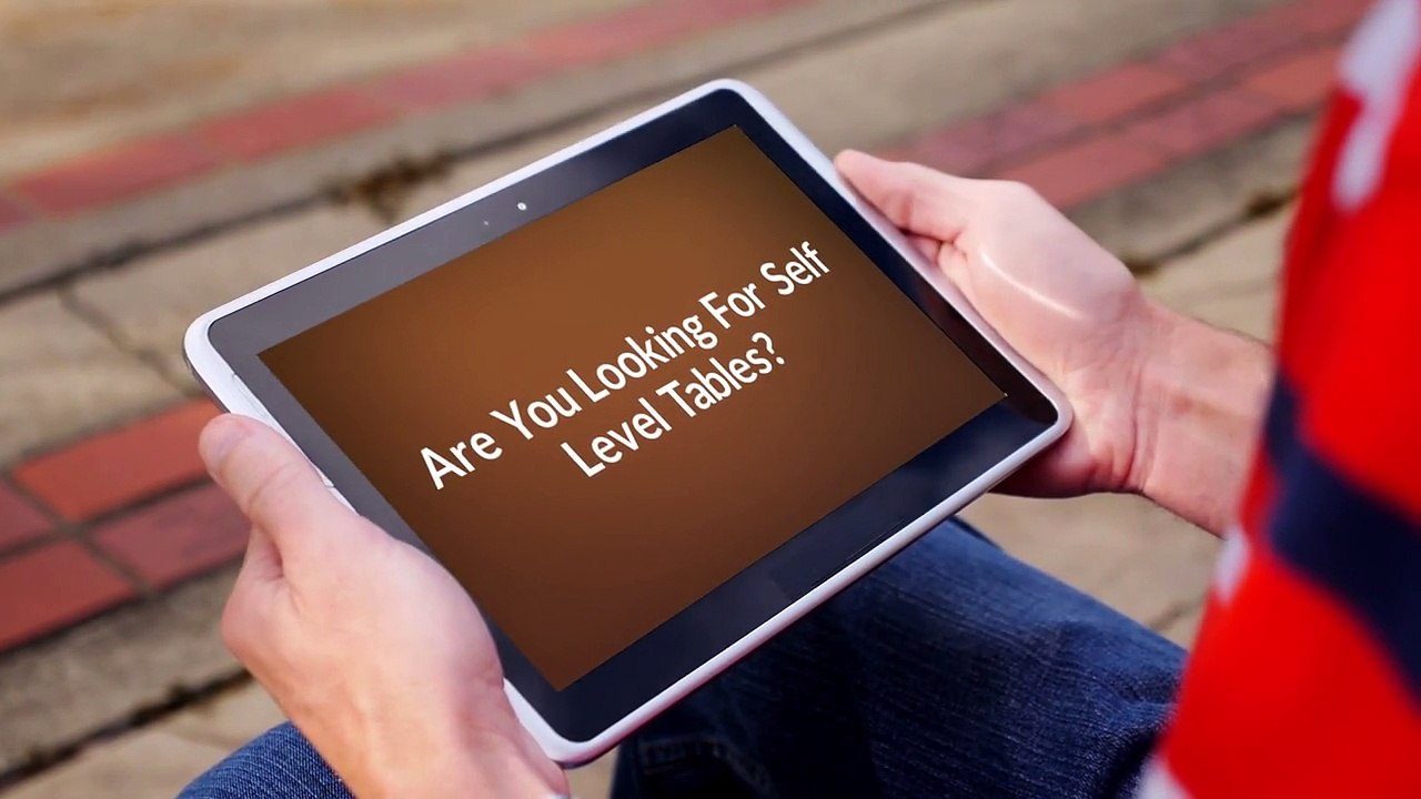 Buy Self Level Tables At Rockless Table