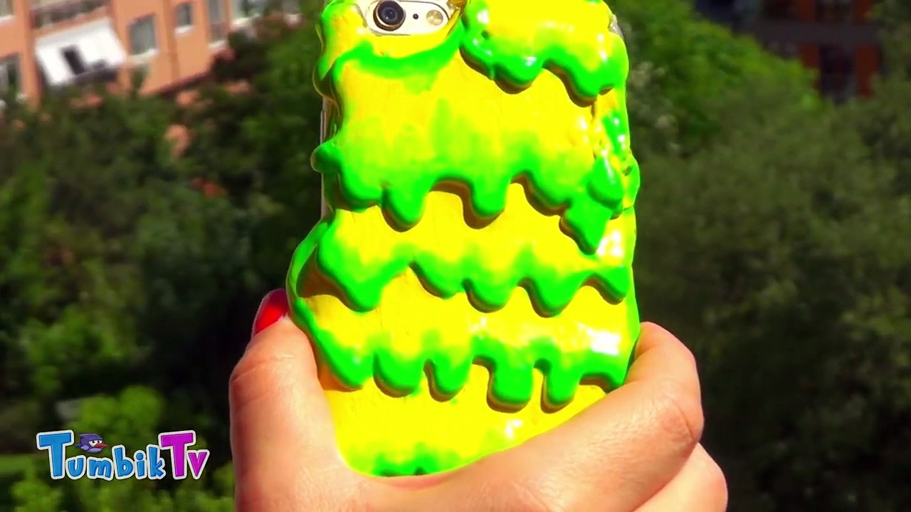 Slime Telefon Kılıfı - Slime Gibi Görünen Telefon Kılıfı Nasıl Yapılır? TumbikTV Kendin Yap