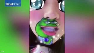 Cartoon frog lip sync mash up becomes internet sensation