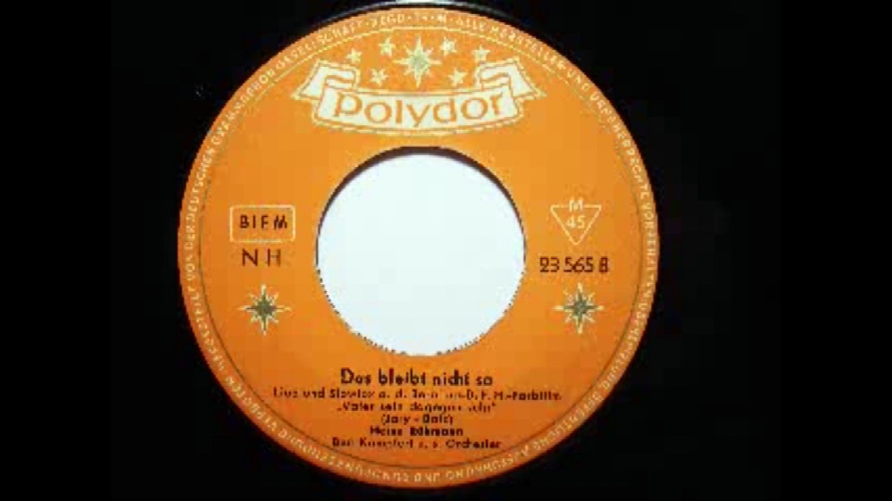 Heinz Rühmann - Das bleibt nicht so