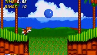 Sonic 2 Speed run Emerald Hill Zone 1 (0:28)