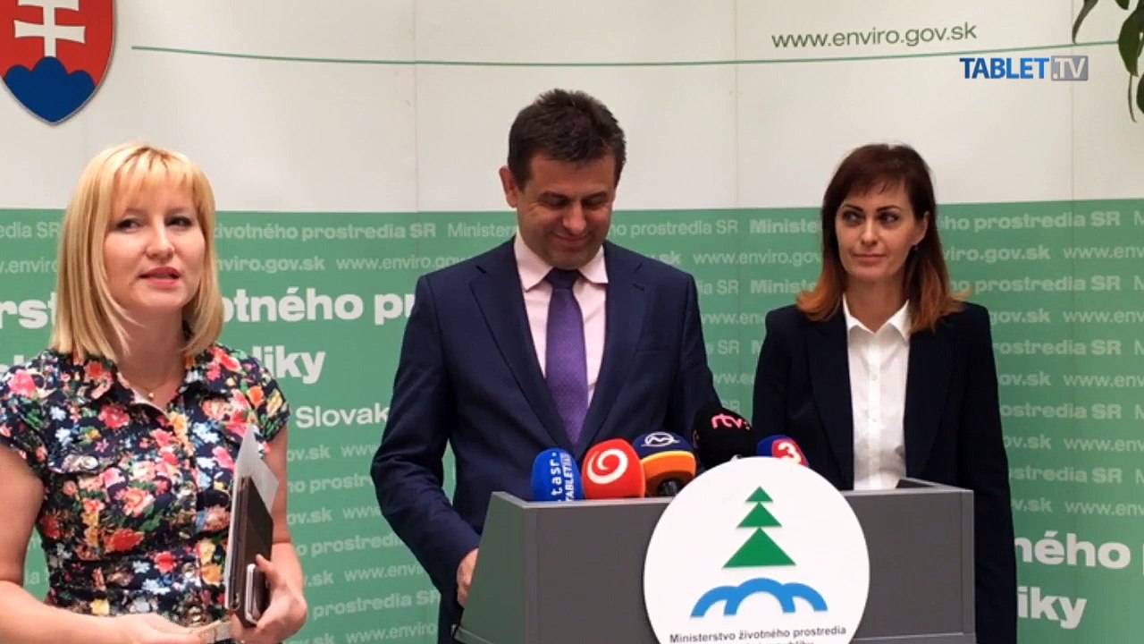 ZÁZNAM: Brífing ministra životného prostredia Lászlóa Sólymosa