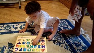 2009-06-26 Alphabet Game with Daddy