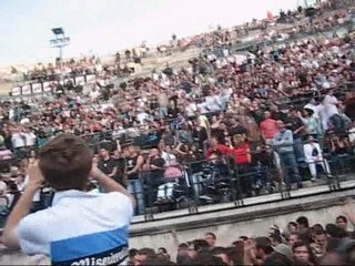 Cassius 1ere partie du concert des Daft Punk à Nimes