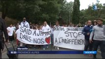 marche blanche pour Saïd à Frais-Vallon Marseille 16062016