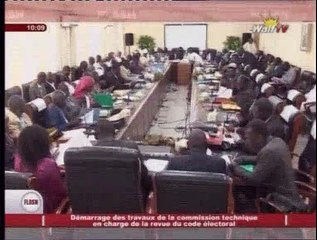 Démarrage des travaux de la commission technique en charge de la revue du code électoral