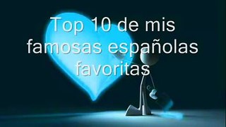 Top 10 famosas españolas