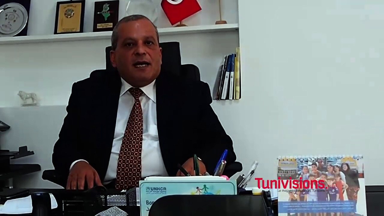 Mazin Abu Shanab présente le Haut commissariat des nations unies des affaires des réfugies en Tunisie