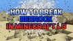 How To Break Bedrock In Minecraft 1.9