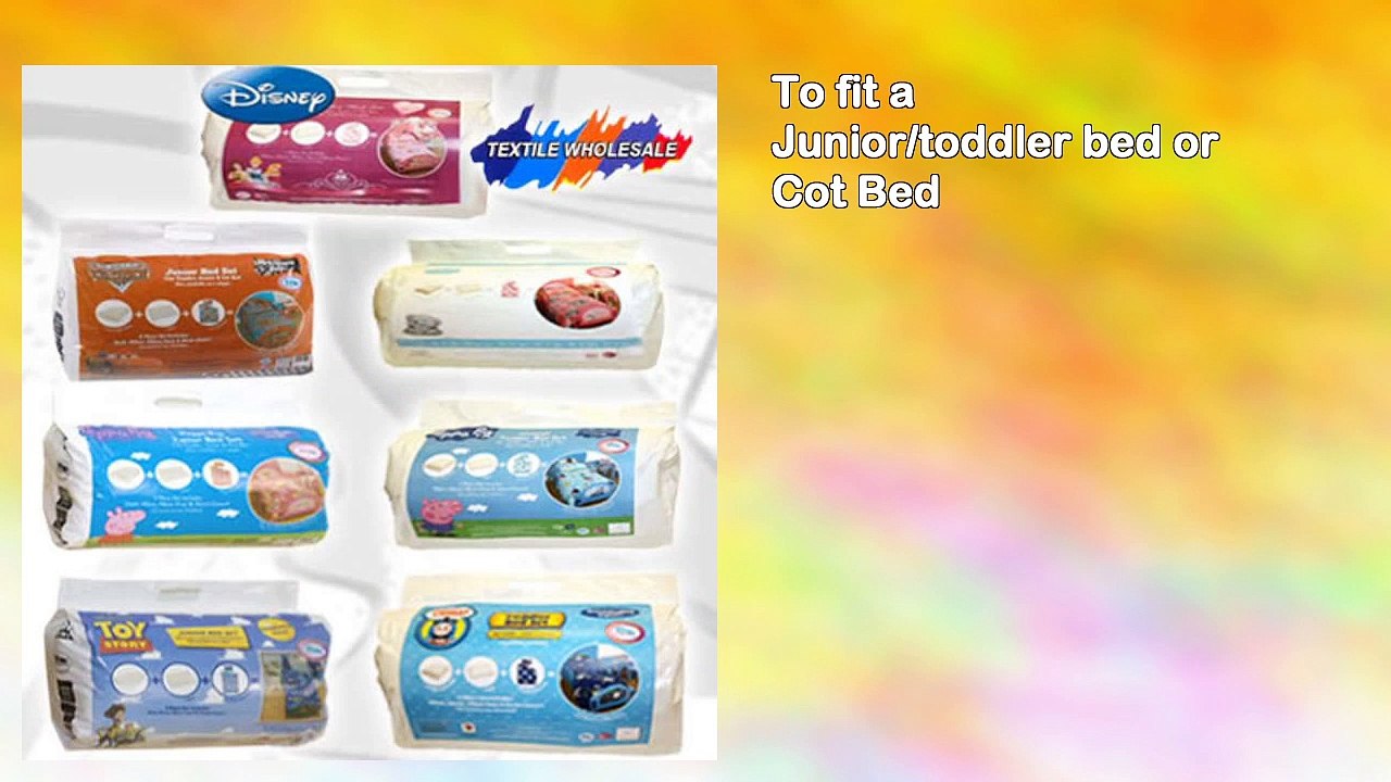 4 Piece Junior Bedding Bundle Peppa Pig