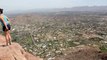 View from the top of Camelback Mountain in Phoenix, AZ 4-23-2011