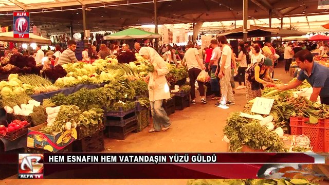 Hem Esnafın Hem Vatandaşın Yüzü Güldü