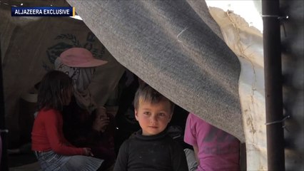 معاناة الأهالي بمخيم الكرامة بريف القنيطرة