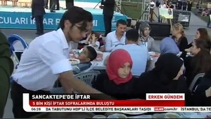 Sancaktepe'de İftar-Ülke Tv