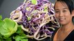 How to Make Red Cabbage & Bean Curd Salad - Xiao's Kitchen Chinese Style