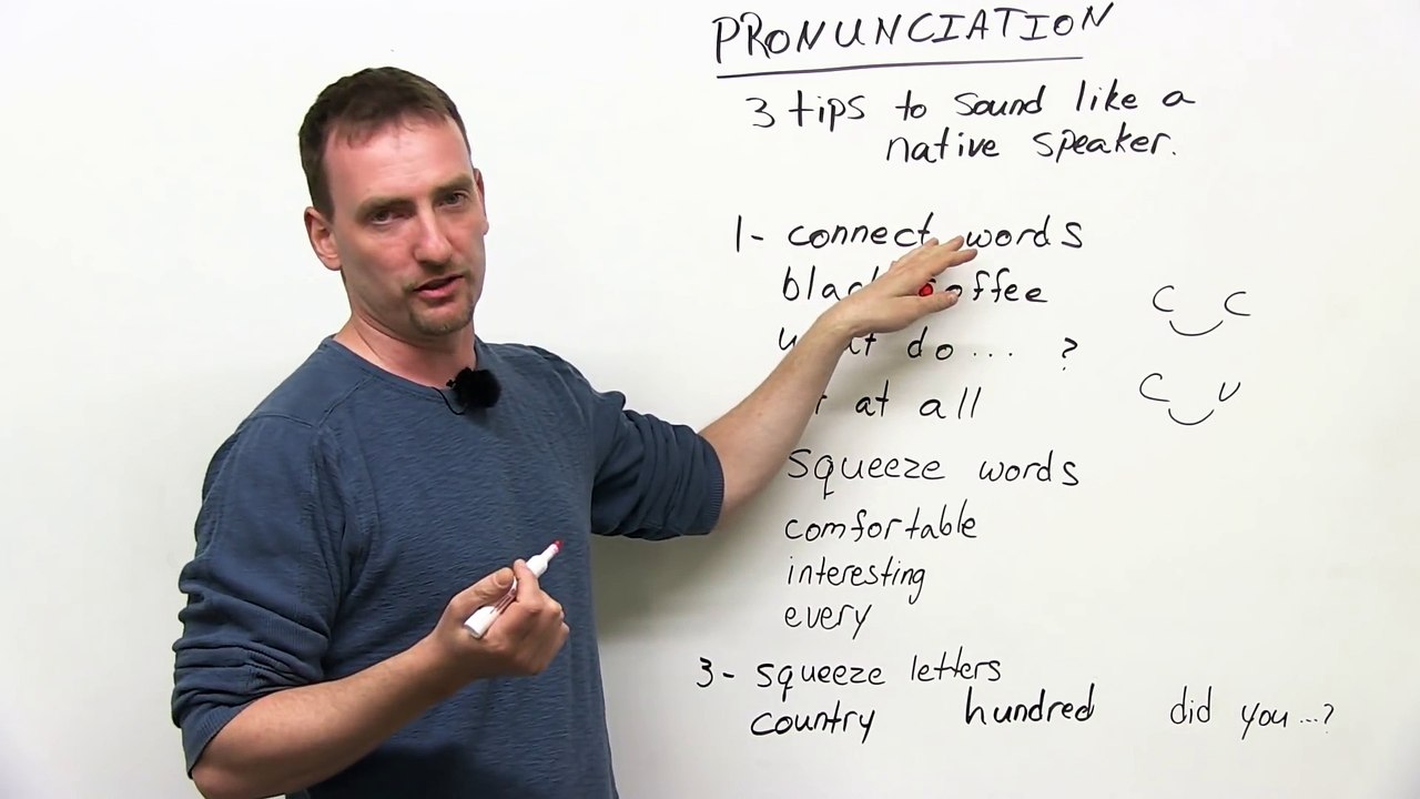 3 tips for sounding like a native speaker