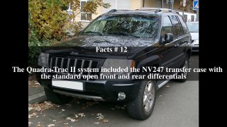 Jeep Grand Cherokee (WJ) Top # 25 Facts