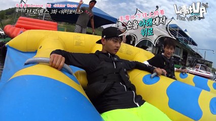 [LightUpCN中字]160614 [花Bro] 花美男 Bromance - N&李源根 EP3. Water Boys