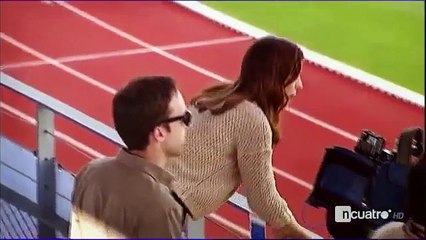 Cristiano Ronaldo flirting with journalist during Portugal training EURO 2016