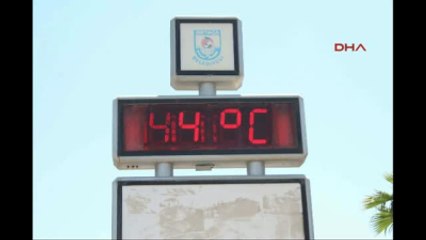 Ortaca'da Termometreler 44 Dereceyi Gösterdi