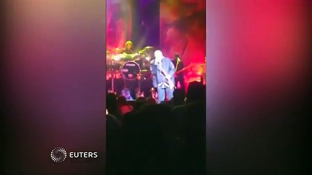 Meat Loaf 'stable' after concert collapse