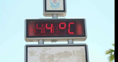Muğla'da Termometreler 44 Dereceyi Gösterdi