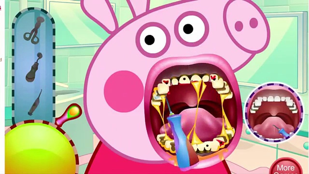 Peppa Pig Game  Peppa Pig no Dentista  Gameplay