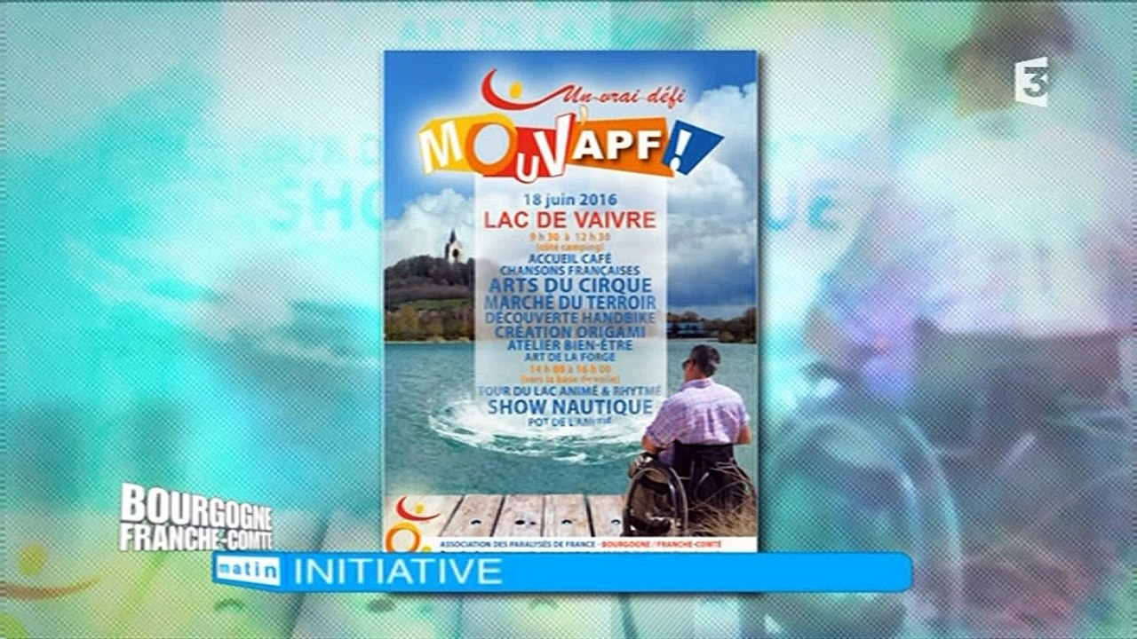 Journée de l'APF au lac de Vesoul / Martine Debros
